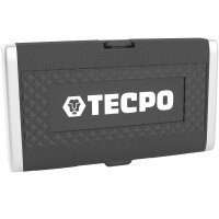 TECPO Umschaltknarren-Satz 22-tlg. mit abgewinkelten Adaptern und Koffer, Profi-Set