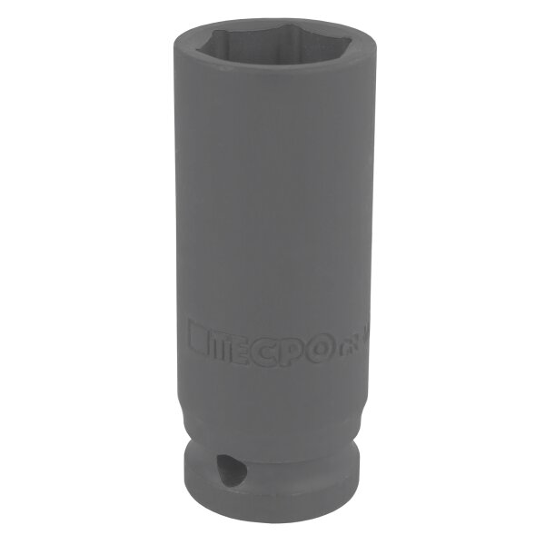 Kraft Steckschlüssel Einsatz Tief 1/2" SW 22 mm