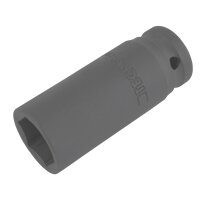 Kraft Steckschlüssel Einsatz Tief 1/2" SW 22 mm
