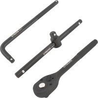 TECPO Kraft-Steckschlüssel-Satz | 12.5 mm 1/2 Zoll | 24-teilig
