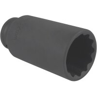 TECPO Vielzahn Kraft Steckschlüssel Nuss 1/2 Zoll, 32 mm