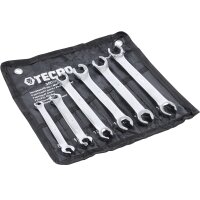 TECPO Offener Ringschlüssel-Satz 6-teilig