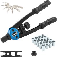 TECPO Nietmutternzangen Satz M3-M12, 110-teilig