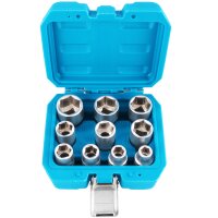 TECPO Steckschlüssel-Einsätze, ZOLL  + Maul-Ringschlüssel-Satz