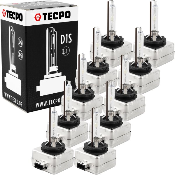 10x TECPO Xenon-Brenner, D1S, 12V-35W, 4300K