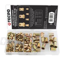 TECPO Nietmutternzangen Satz M3-M12, 300-teilig