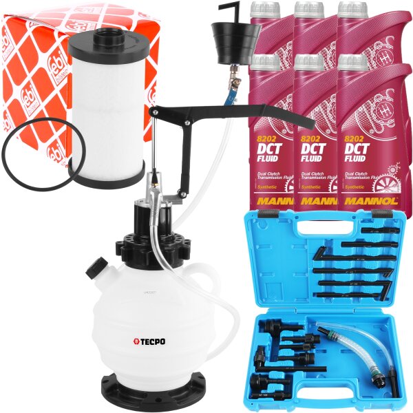 DSG Ölwechsel Set, FEBI Filter+Öl+Einfüllgerät
