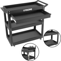 TECPO Werkstattwagen Transportwagen mit Schublade und...