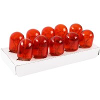 TECPO Glühbirnen Set, 12V-21W, WY21W, WX3x16d, 10 Stück