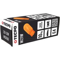TECPO Glühbirnen Set, 12V-21W, WY21W, WX3x16d, 10 Stück