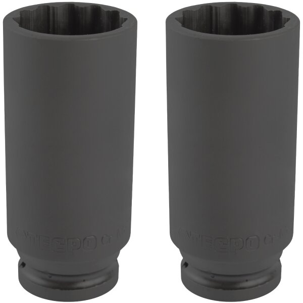 Vielzahn Kraft Steckschlüssel 1/2, 30 mm, 2x