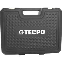 TECPO Kühlsystem Abdrückgerät + TECPO Kühlerfrostschutz Rot, 5 Liter