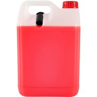 TECPO Kühlsystem Abdrückgerät + TECPO Kühlerfrostschutz Rot, 5 Liter
