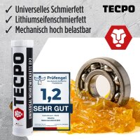 10x TECPO Universal Mehrzweckfett EP2, 400g