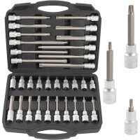 TECPO Steckschlüssel Satz 1/2" Innen Torx...