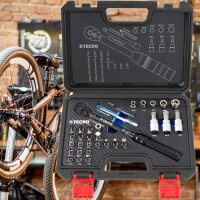 TECPO Fahrrad Drehmomentschlüssel Set 1/4, 2.5-20 Nm