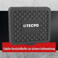 TECPO Torx Steckschlüssel Satz 9-tlg. Außentorx E10-E24 Stecknüsse E-Profil Set 1/2" Zoll Außen Nüsse Steckschlüsseleinsätze