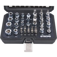 TECPO Außen und Innentorx Stecknüsse Bits, 3/8...