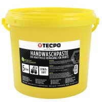 TECPO Handwaschpaste Handreiniger für KFZ Werkstatt 5L