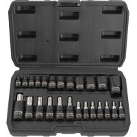 TECPO Steckschlüssel-Satz T-Profil (für Torx)...