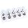 TECPO Glühbirnen Set, 12V-21/5, BAY15D, 10 Stück