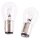 TECPO Glühbirnen Set, 12V-21/5, BAY15D, 10 Stück