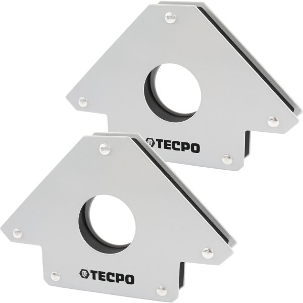 2x TECPO Magnet Schweißwinkel 34 kg 75 lbs