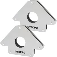 2x TECPO Magnet Schweißwinkel 34 kg 75 lbs