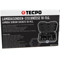 TECPO Lambdasonden-Stecknüsse | 10-teilig