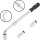 TECPO Radmutterschlüssel-Set Teleskop, SW 17-19mm 21-23mm