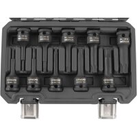 TECPO Kraft-Bit-Einsatz-Satz | T20-T80 | 10-tlg.