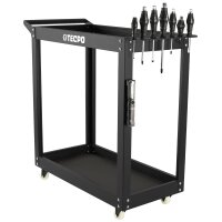 TECPO Werkstattwagen | 200 kg Tragkraft  | 2 Etagen