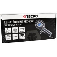 TECPO Digitale Reifenfüllpistole, 0-10 Bar
