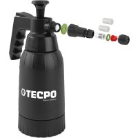 TECPO Druckpumpzerstäuber Schaumsprüher Foamya 1.0L für Ethanol Isopropanol