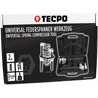 TECPO Universal Federspanner Werkzeug Satz, 2-tlg.