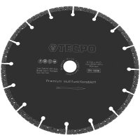 TECPO Diamant-Trennscheibe Beton 230 x 22,23 mm Premium Multifunktionsblatt