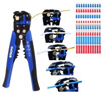 TECPO Automatische Abisolierzange Crimpzange mit...
