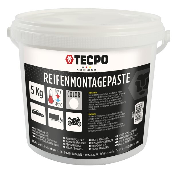 TECPO Reifenmontagepaste weiß 5 kg