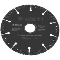 TECPO Diamant-Trennscheibe Beton 125 x 22,23 mm Premium Multifunktionsblatt