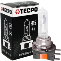 TECPO Glühbirne H15 12V 55/15W PGJ123t-1