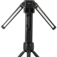 TECPO Kabelloser Duo-SMD-LED Arbeitsstrahler mit Stativ 10.000 Lumen Baustrahler Connect Pro