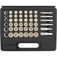 TECPO Reparatursatz für Öl-Ablass-Gewinde, 114-teilig