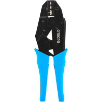TECPO Kabelschuh- Crimpzange 0,5-6 mm für isolierte Kabelverbinder