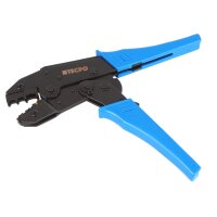 TECPO Kabelschuh- Crimpzange 0,5-6 mm für isolierte Kabelverbinder