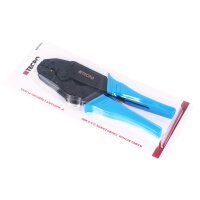TECPO Kabelschuh- Crimpzange 0,5-6 mm für isolierte Kabelverbinder