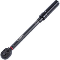 TECPO Drehmomentschlüssel Set 3/8" 5-50 Nm CR-V 72 Zähne Länge 375 mm + Nüsse