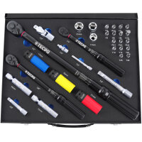 TECPO Drehmomentschlüssel-Satz 32-tlg. mit...