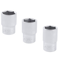 TECPO Drehmomentschlüssel-Satz 32-tlg. mit 1/4", 3/8" und 1/2" Antrieb, Bits, Nüssen und Zubehör – Drehmomentbereiche von 5–200 Nm