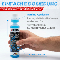 1x TECPO SCR Anti-Kristall Additiv Konzentrat AdBlue® 250 ml