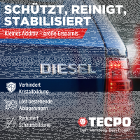 1x TECPO SCR Anti-Kristall Additiv Konzentrat AdBlue® 250 ml
